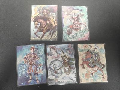 天玑星卡拍第147期《12.8周一截拍》持续收拍收评中 满赠卡需备注 - 星宿文创 扈三娘 普卡 五张