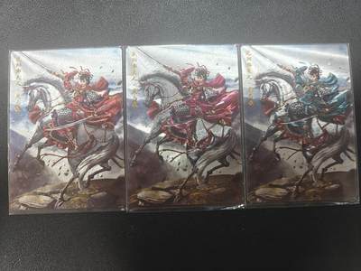 天玑星卡拍第147期《12.8周一截拍》持续收拍收评中 满赠卡需备注 - 卡德曼 巾帼录 扈三娘 粗闪 限编300 三张