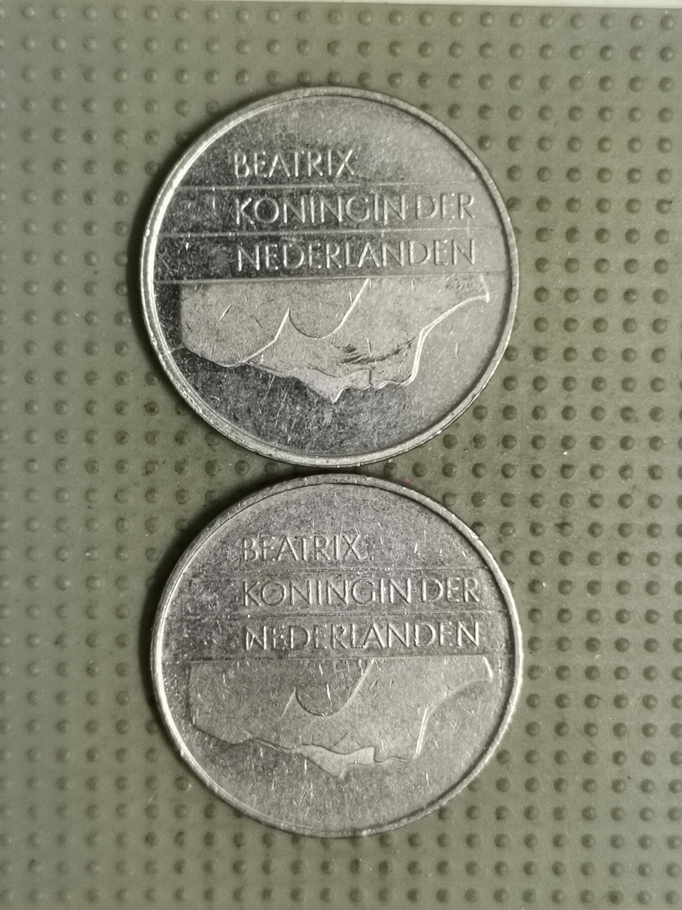 2025年第133场各国散币拍卖（总第133场） 荷兰1盾2枚