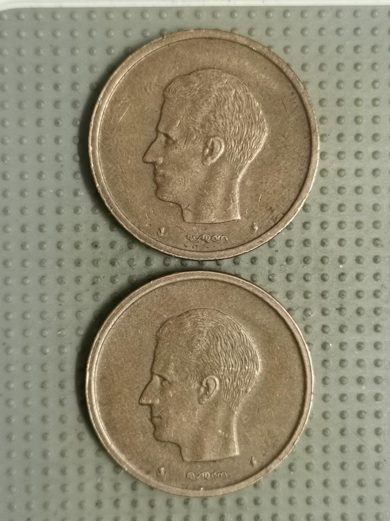 2025年第133场各国散币拍卖（总第133场） 比利时20法郎2枚