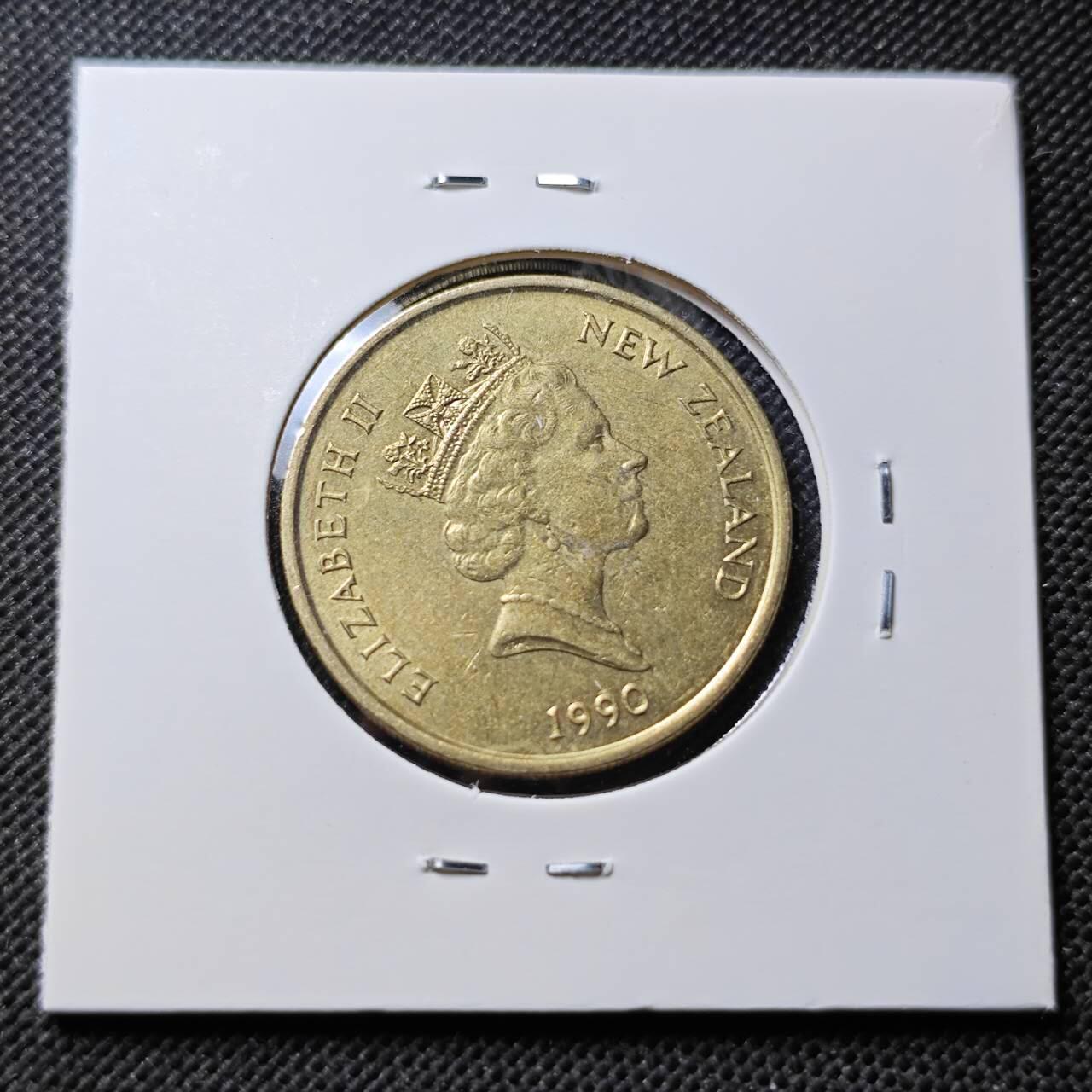 KK钱币收藏小铺 第375期  2月预留时间 周末发货  新西兰2元