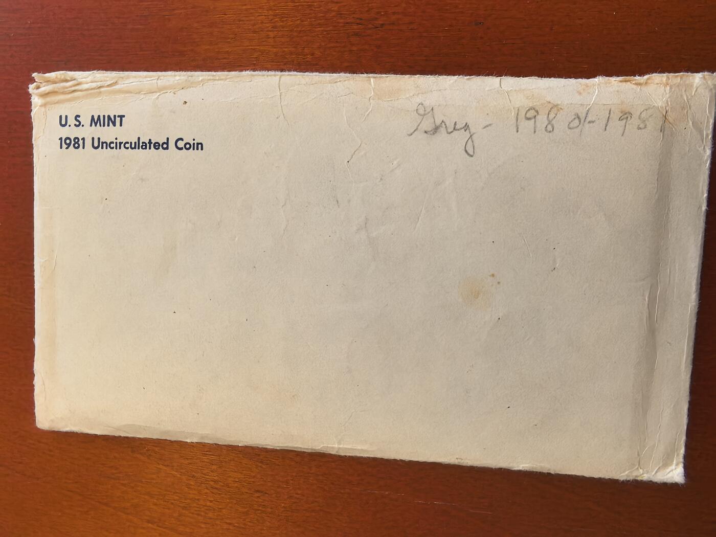 长老汇蛇年精选第八十场拍卖 1981美国普制6枚套币，原外纸