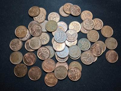 KK钱币收藏小铺 （套币 好品/批量散币 银币）专场  2月预留时间 周末发货 -  新西兰10分一组56枚