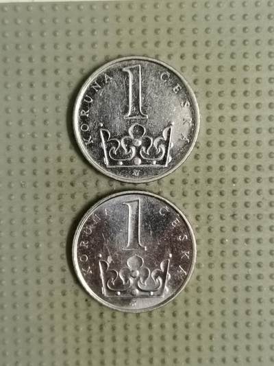 2025年第133场各国散币拍卖（总第133场） - 捷克2002年1克朗2枚