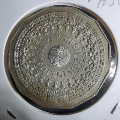 沼泽如烟--第924场 - 澳大利亚1977年50分纪念币