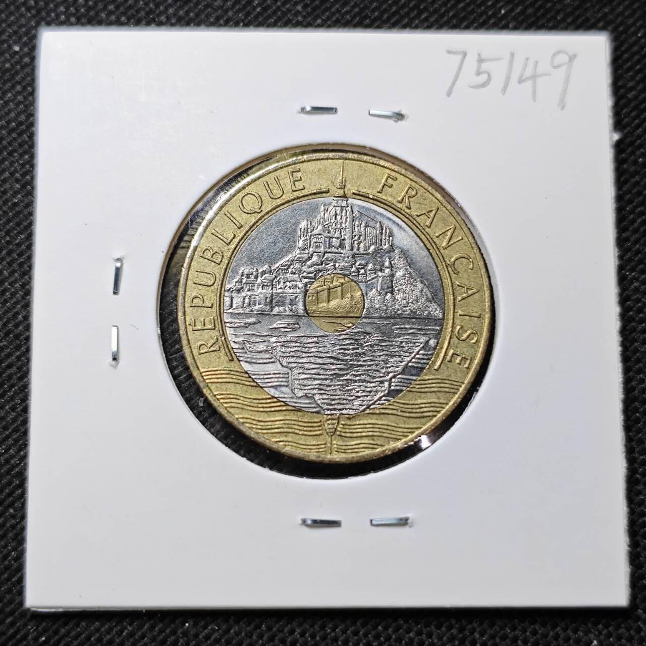 KK钱币收藏小铺 第375期  2月预留时间 周末发货  法国20法郎纪念币