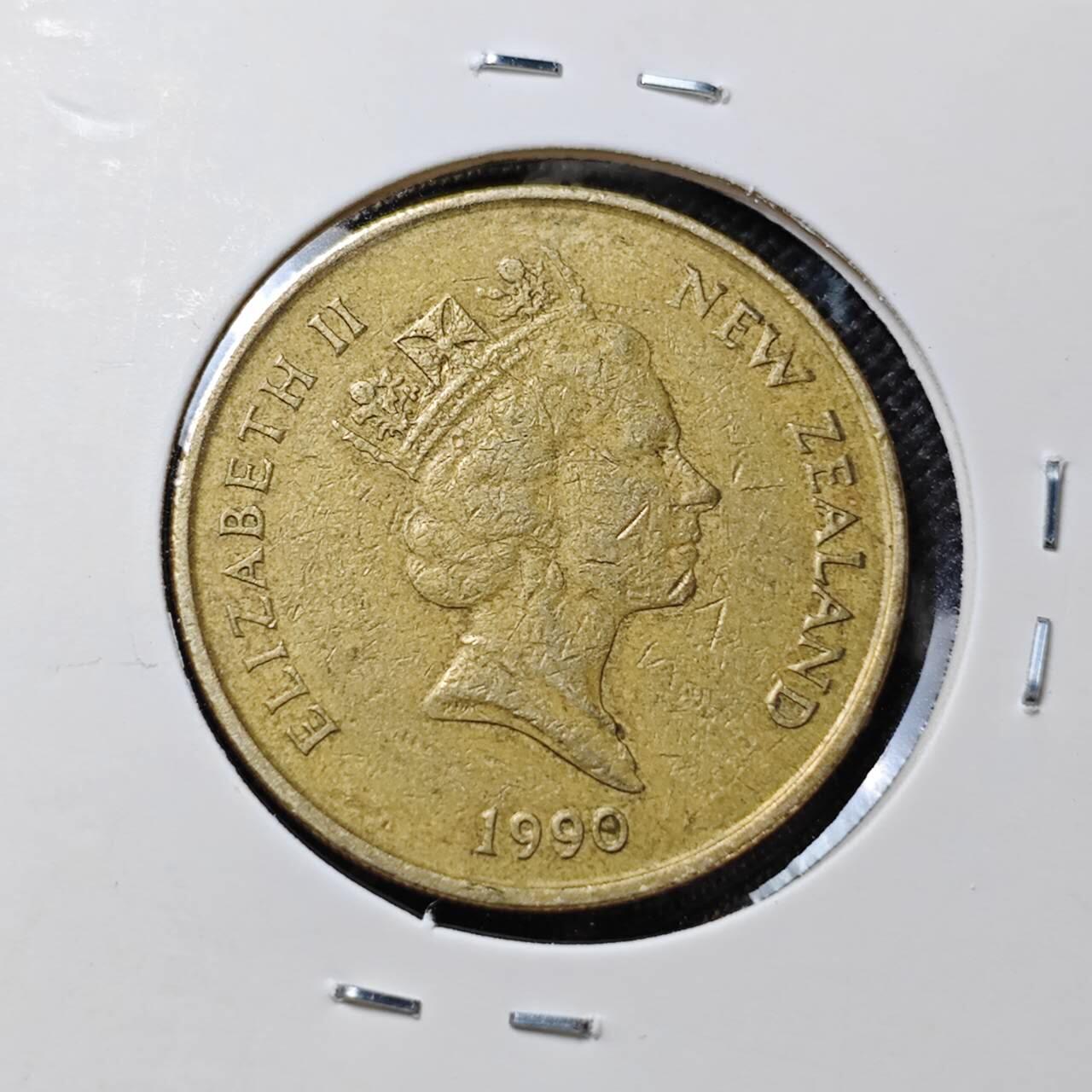 KK钱币收藏小铺 第375期  2月预留时间 周末发货  新西兰2元