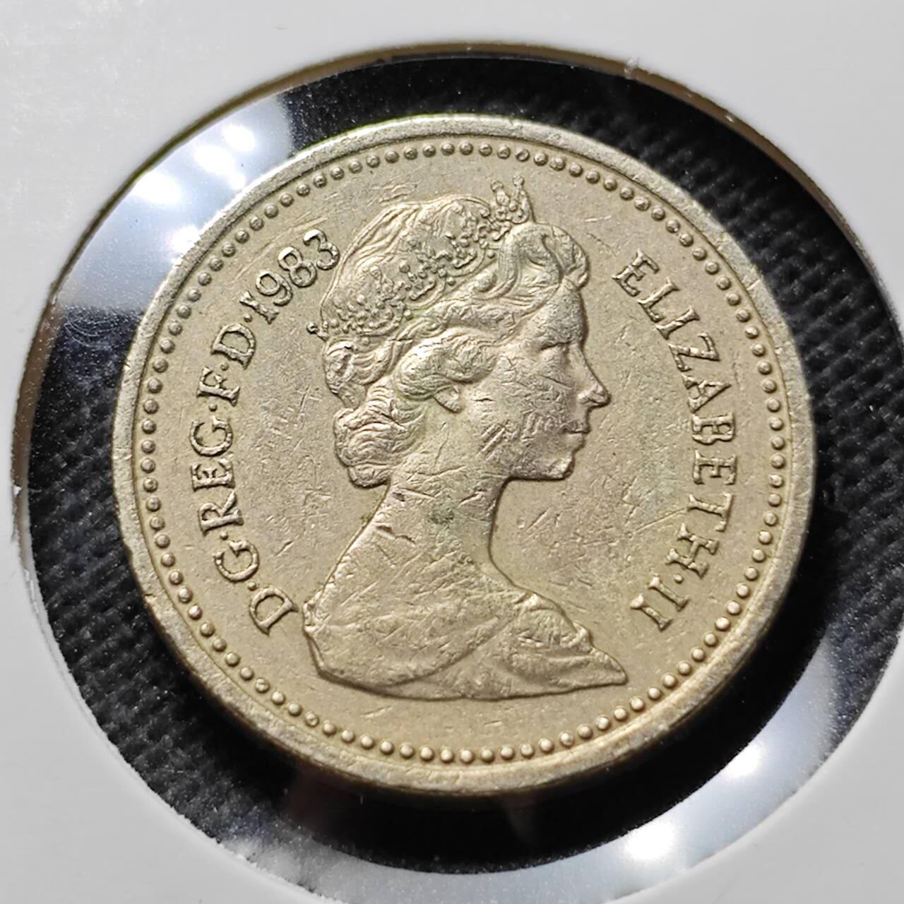 KK钱币收藏小铺 第375期  2月预留时间 周末发货  英国1镑