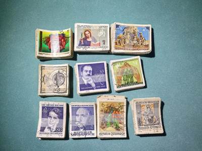 盛世勋华——号角文化勋章邮票专场拍卖第292期 - 奥地利邮政1970-80年代发行邮票 各种题材 10叠超过100枚