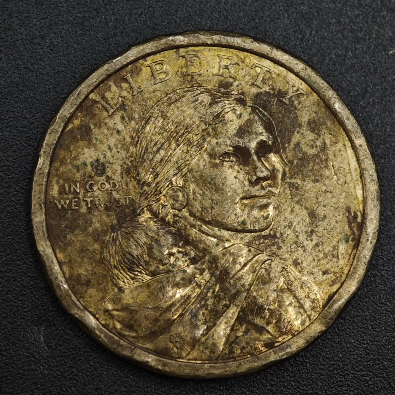 【淘币小摊】实时拍第八百二十一拍   散币场   满百包邮可预留二周 每周一统一发货   美国萨卡加维亚美元