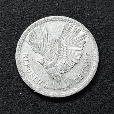 【全场包邮】纯粹捡漏拍484场（免费代拍第21场） - 智利1957年安第斯秃鹫10比索 UNC