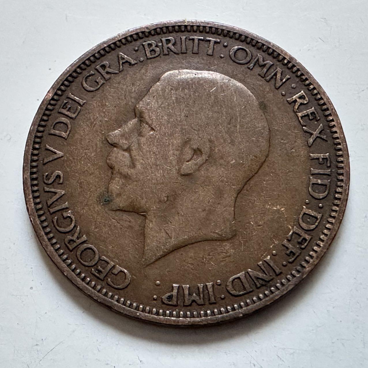 🌹外币初藏🌹🐯2025年第138场  每周二四六晚8️⃣点 接代拍 英国1936年半便士