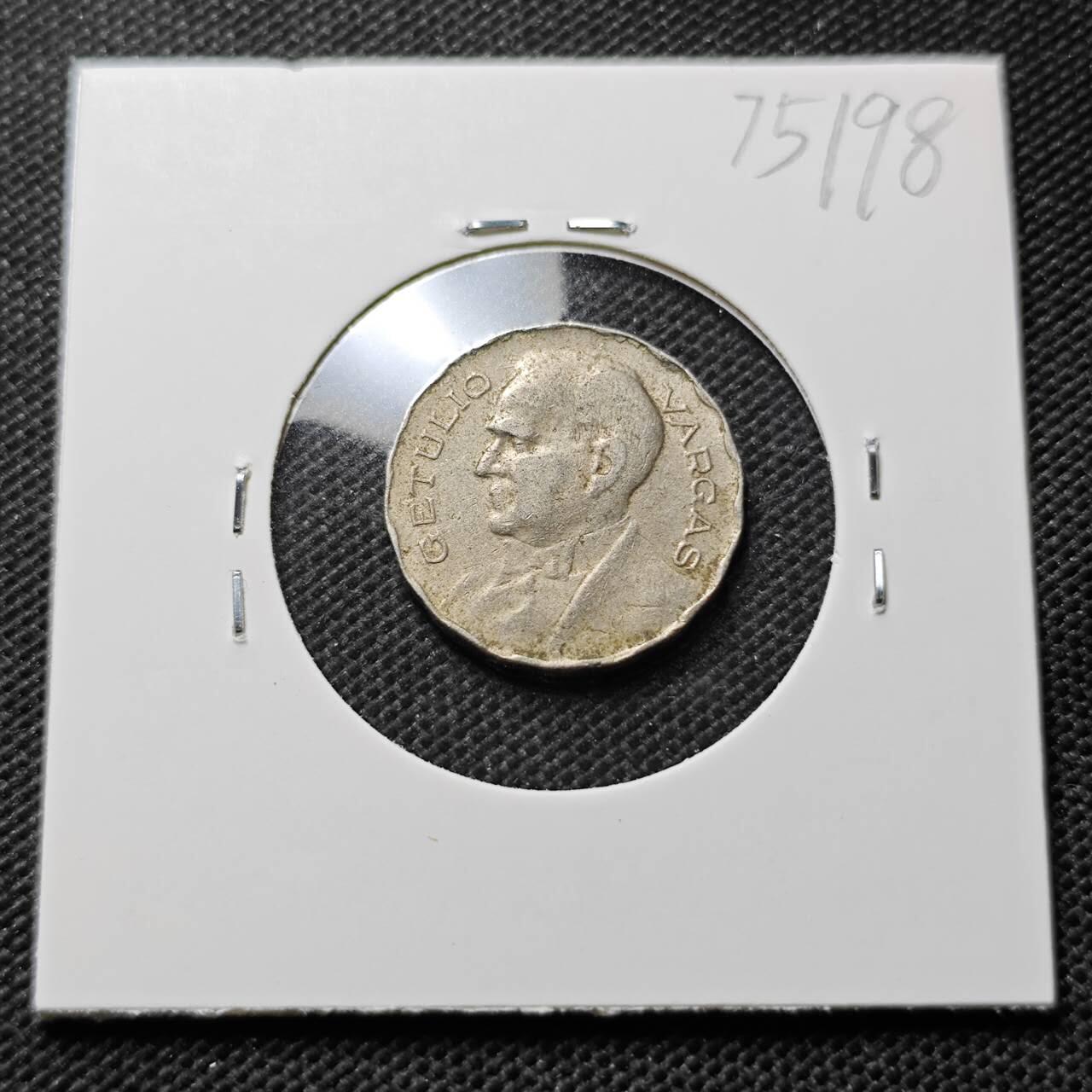 KK钱币收藏小铺 第375期  2月预留时间 周末发货  巴西200瑞斯