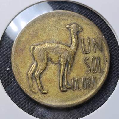 KK钱币收藏小铺 第375期  2月预留时间 周末发货 -  秘鲁1索尔铜币