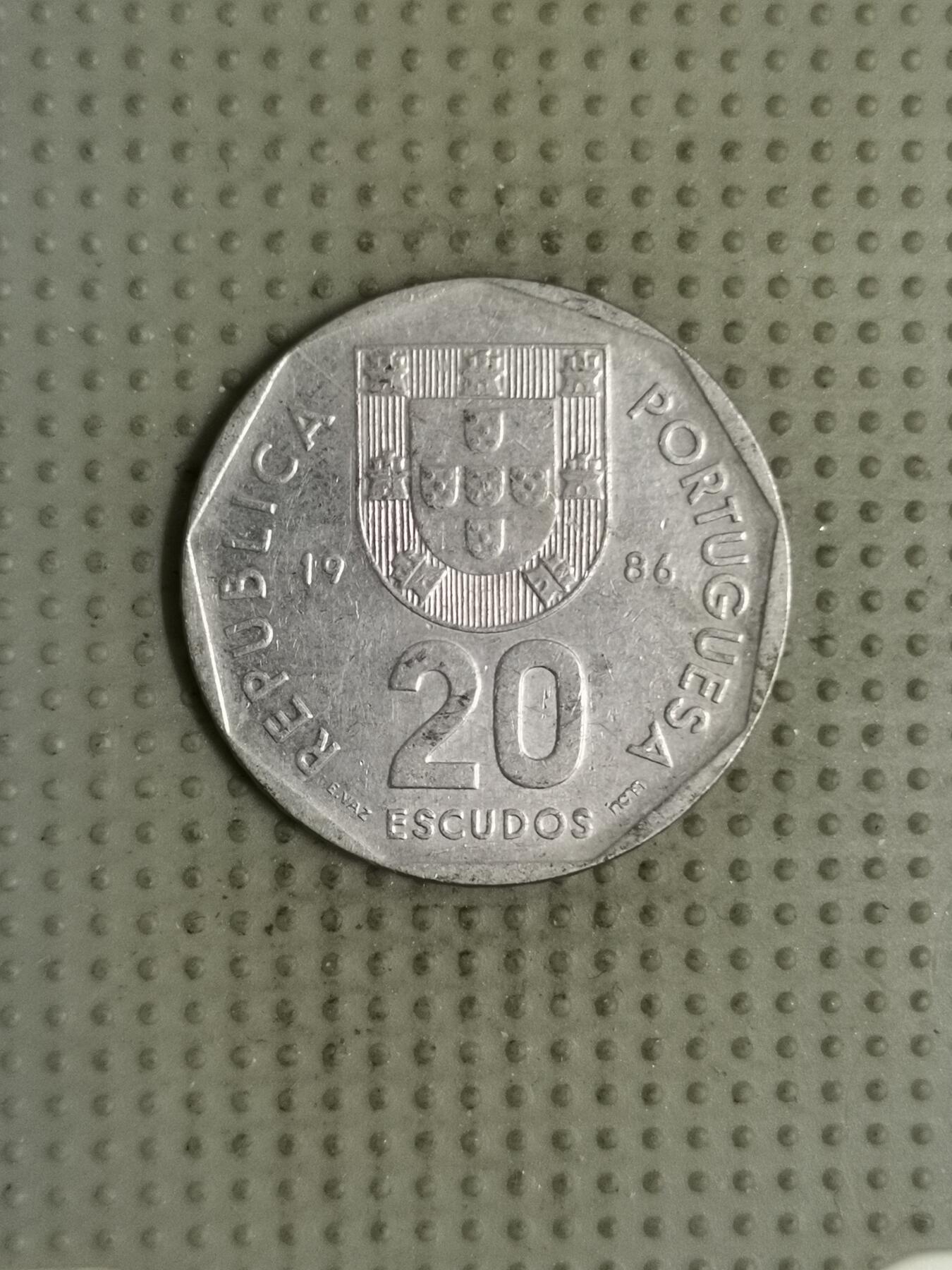 2025年第133场各国散币拍卖（总第133场） 葡萄牙1986年20埃斯库多