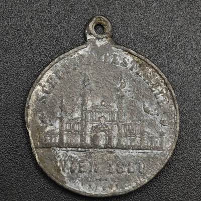 【淘币小摊】实时拍第八百二十一拍   散币场   满百包邮可预留二周 每周一统一发货   - 奥地利1880年维也纳第一届奥地利联邦射击节纪念锌章