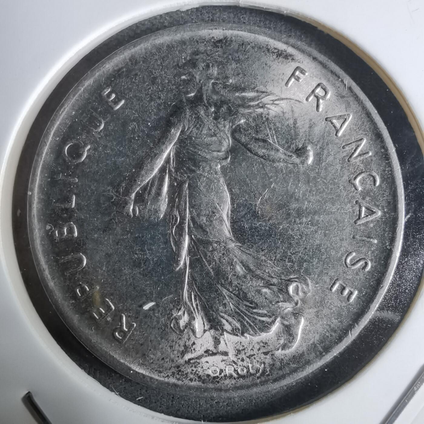 沼泽如烟--第924场 法国1971年5法郎