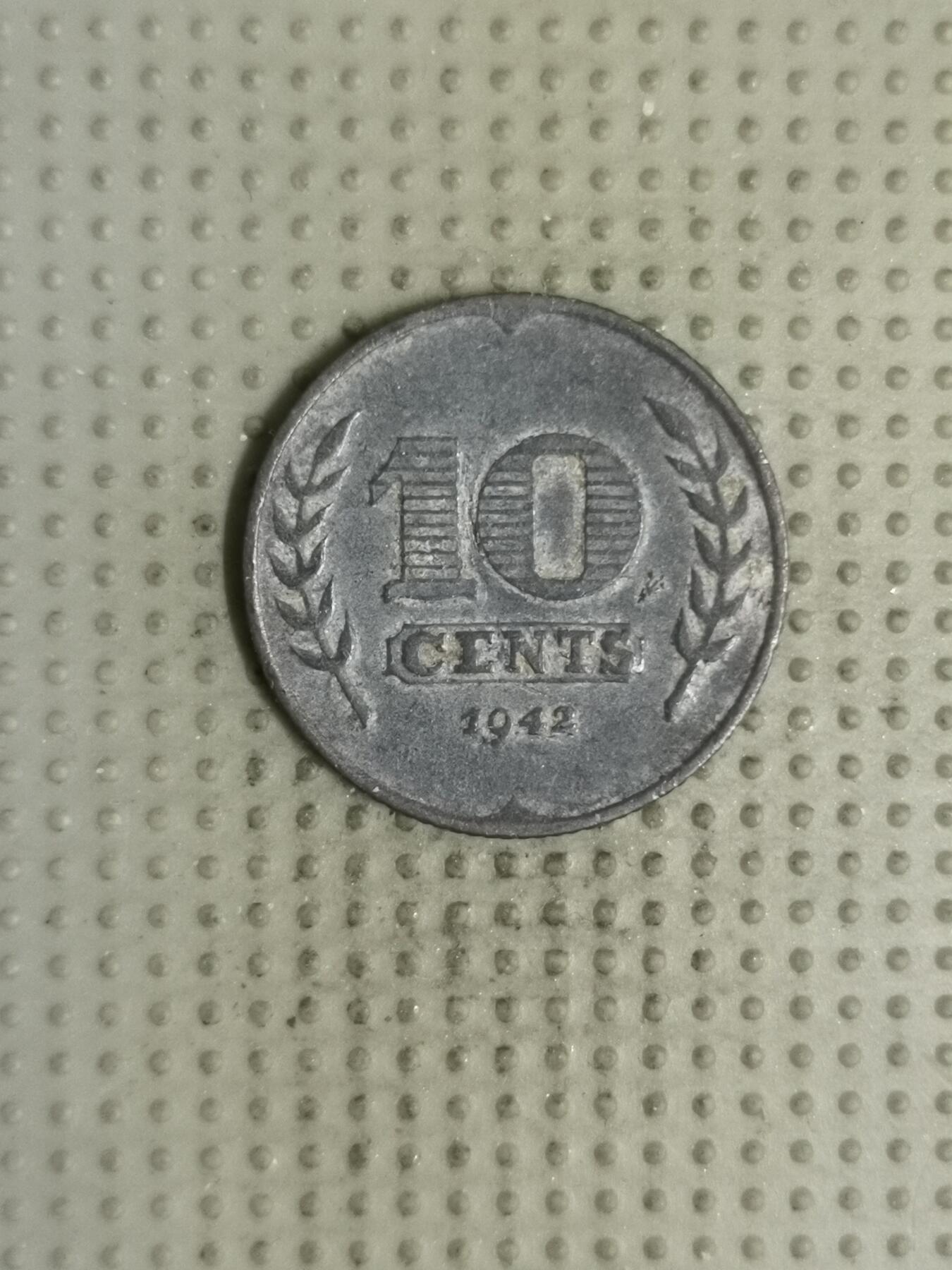 2025年第133场各国散币拍卖（总第133场） 荷兰1942年10分