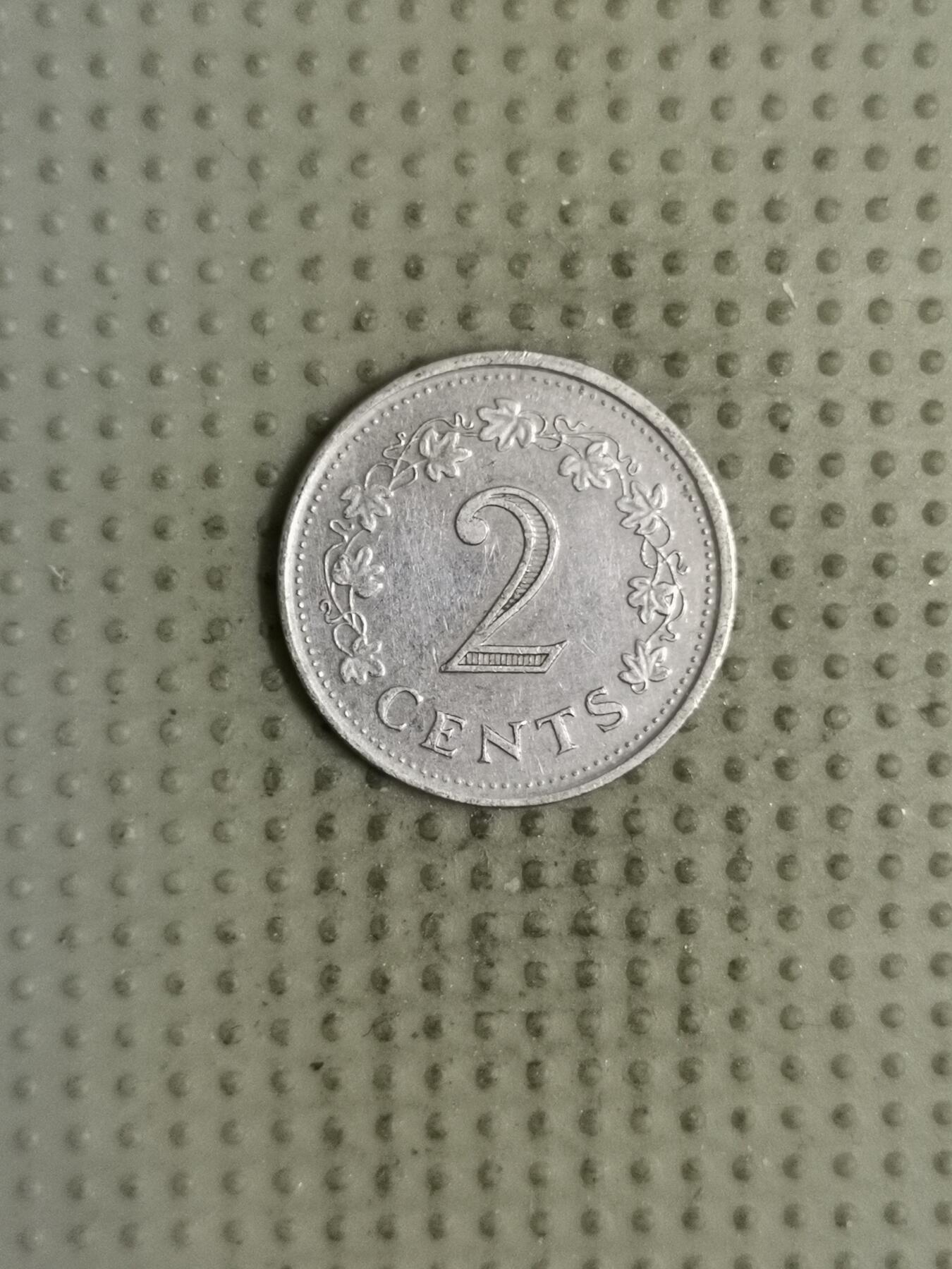 2025年第133场各国散币拍卖（总第133场） 马耳他1972年2分