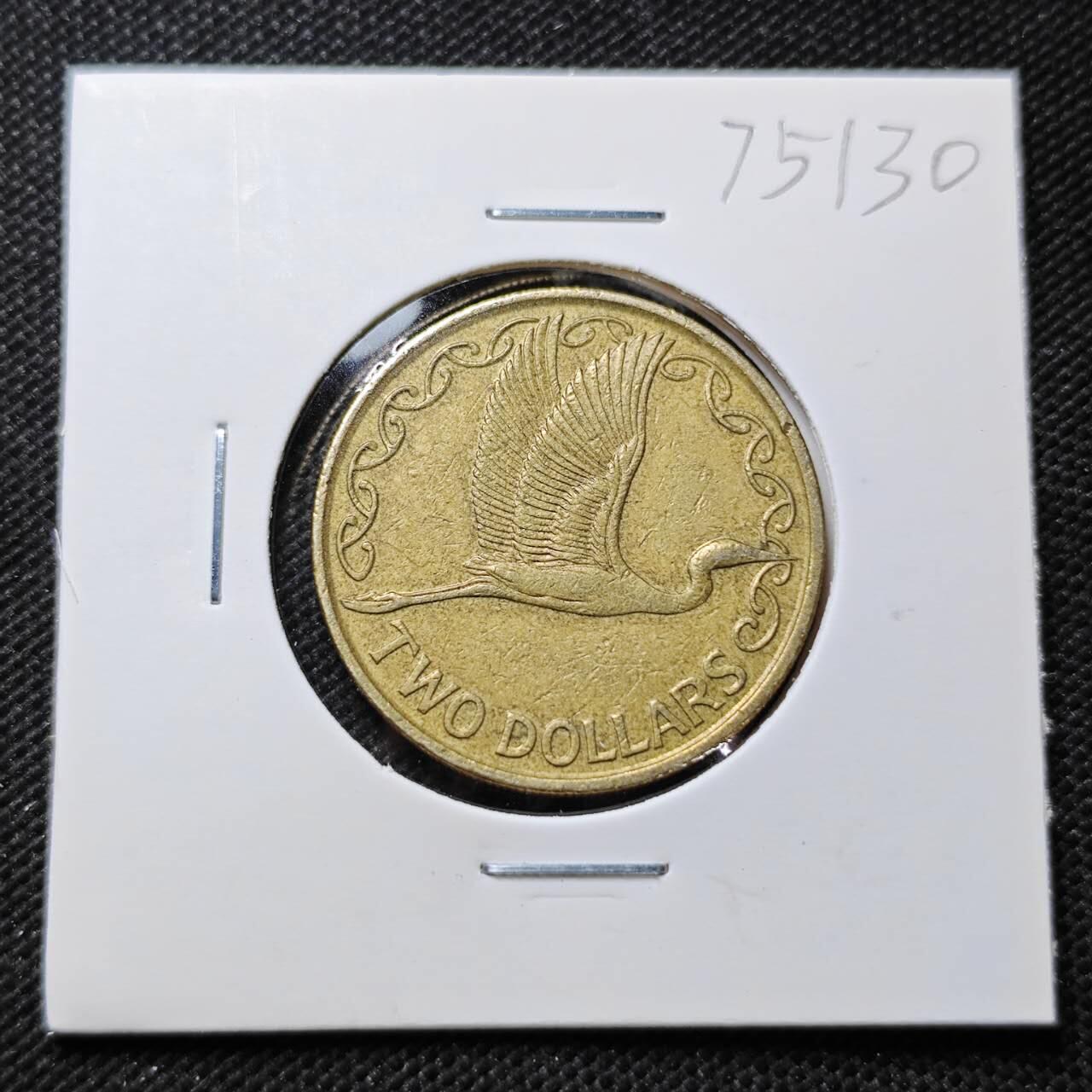 KK钱币收藏小铺 第375期  2月预留时间 周末发货  新西兰2元