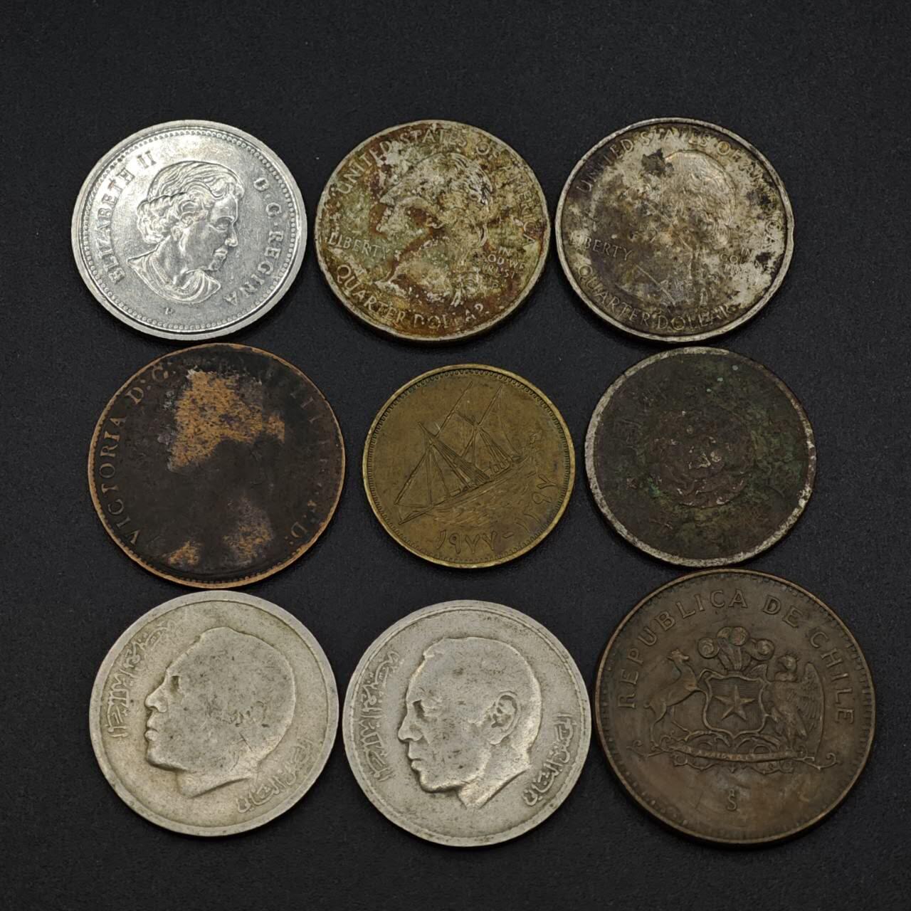 【淘币小摊】实时拍第八百二十一拍   散币场   满百包邮可预留二周 每周一统一发货   散币9枚