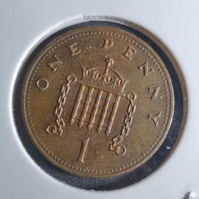 沼泽如烟--第924场 - 英国1990年1便士