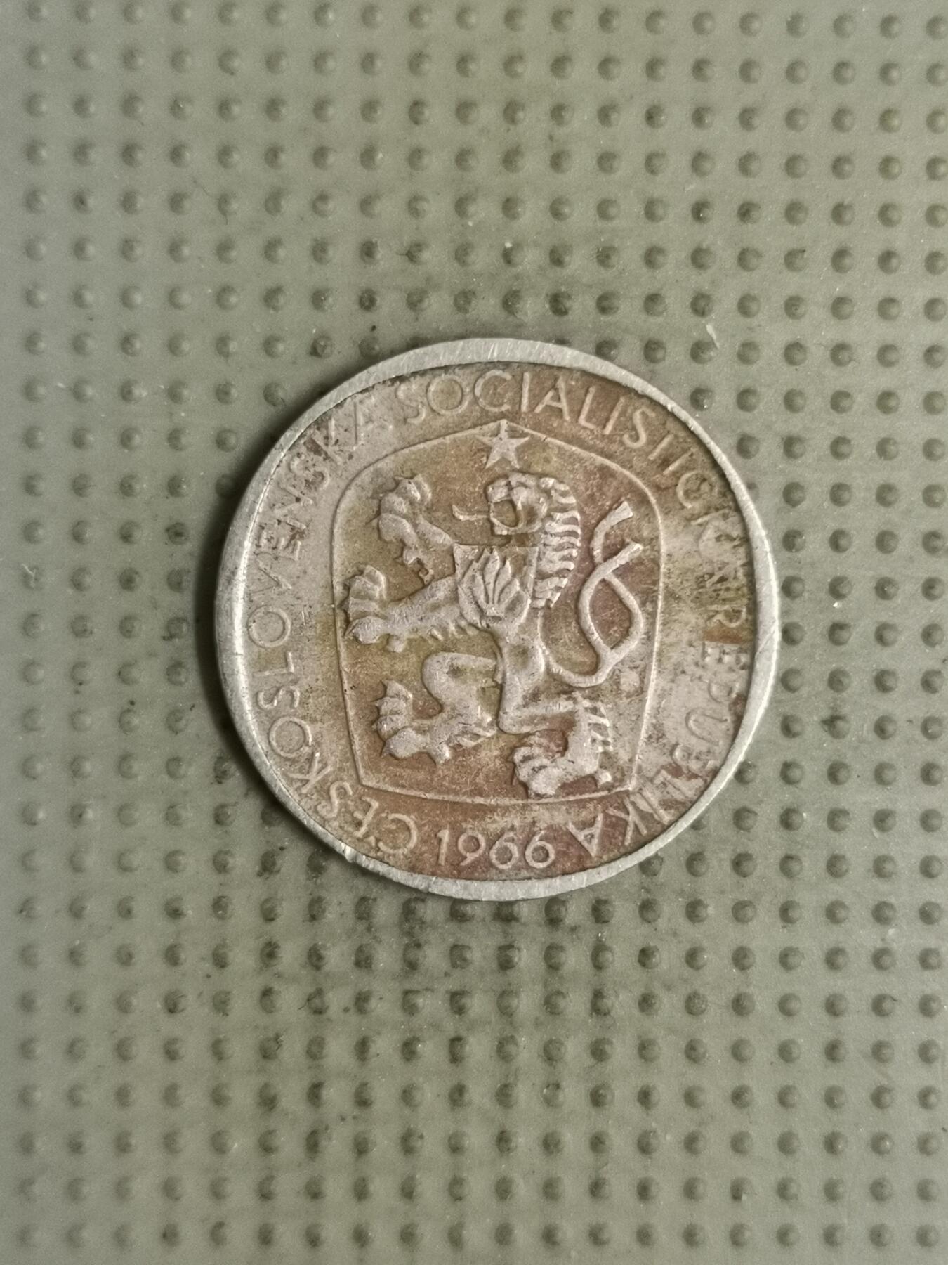 2025年第133场各国散币拍卖（总第133场） 捷克斯洛伐克1966年3克朗