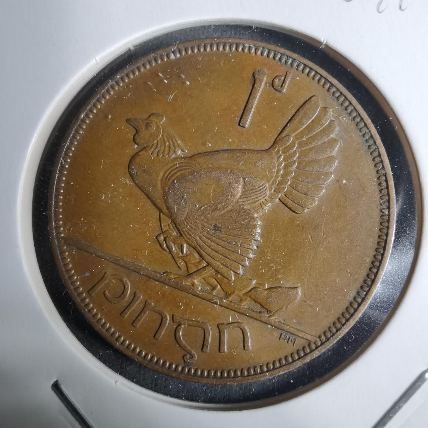 沼泽如烟--第924场 爱尔兰1928年1便士