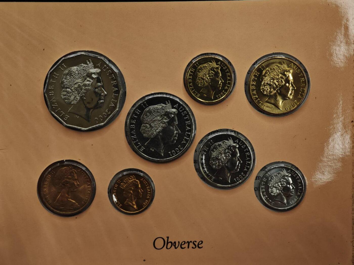 【淘币小摊】实时拍第八百二十一拍   散币场   满百包邮可预留二周 每周一统一发货   澳大利亚2000年套币