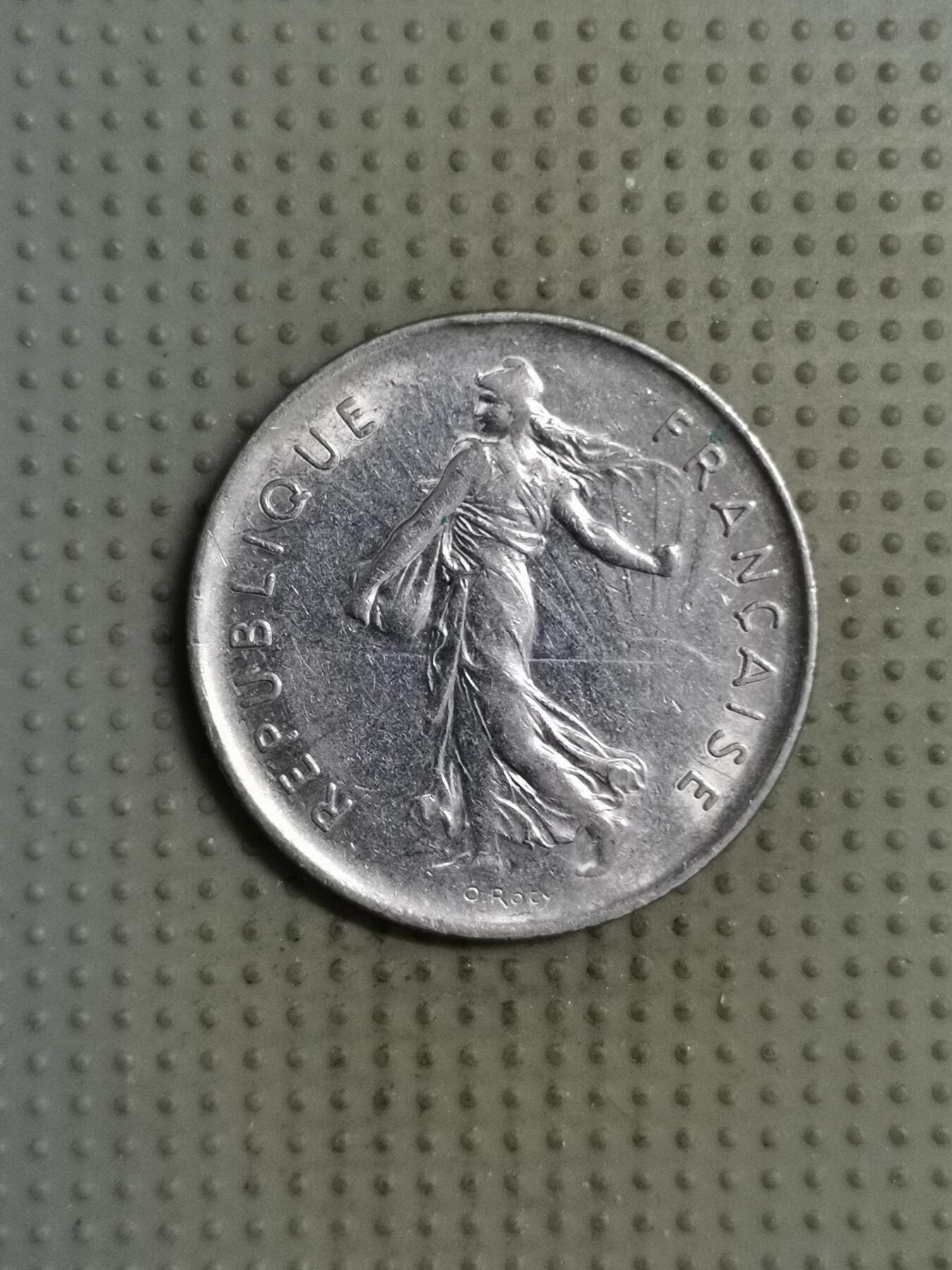 2025年第133场各国散币拍卖（总第133场） 法国1971年5法郎