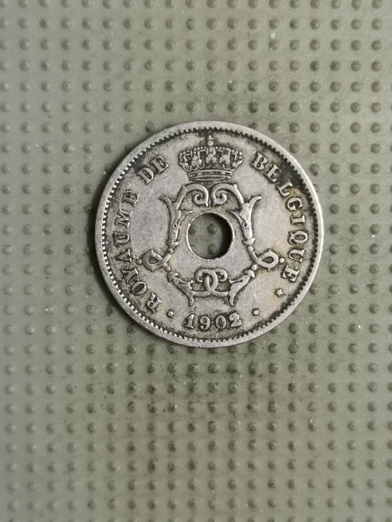 2025年第133场各国散币拍卖（总第133场） 比利时1902年10分