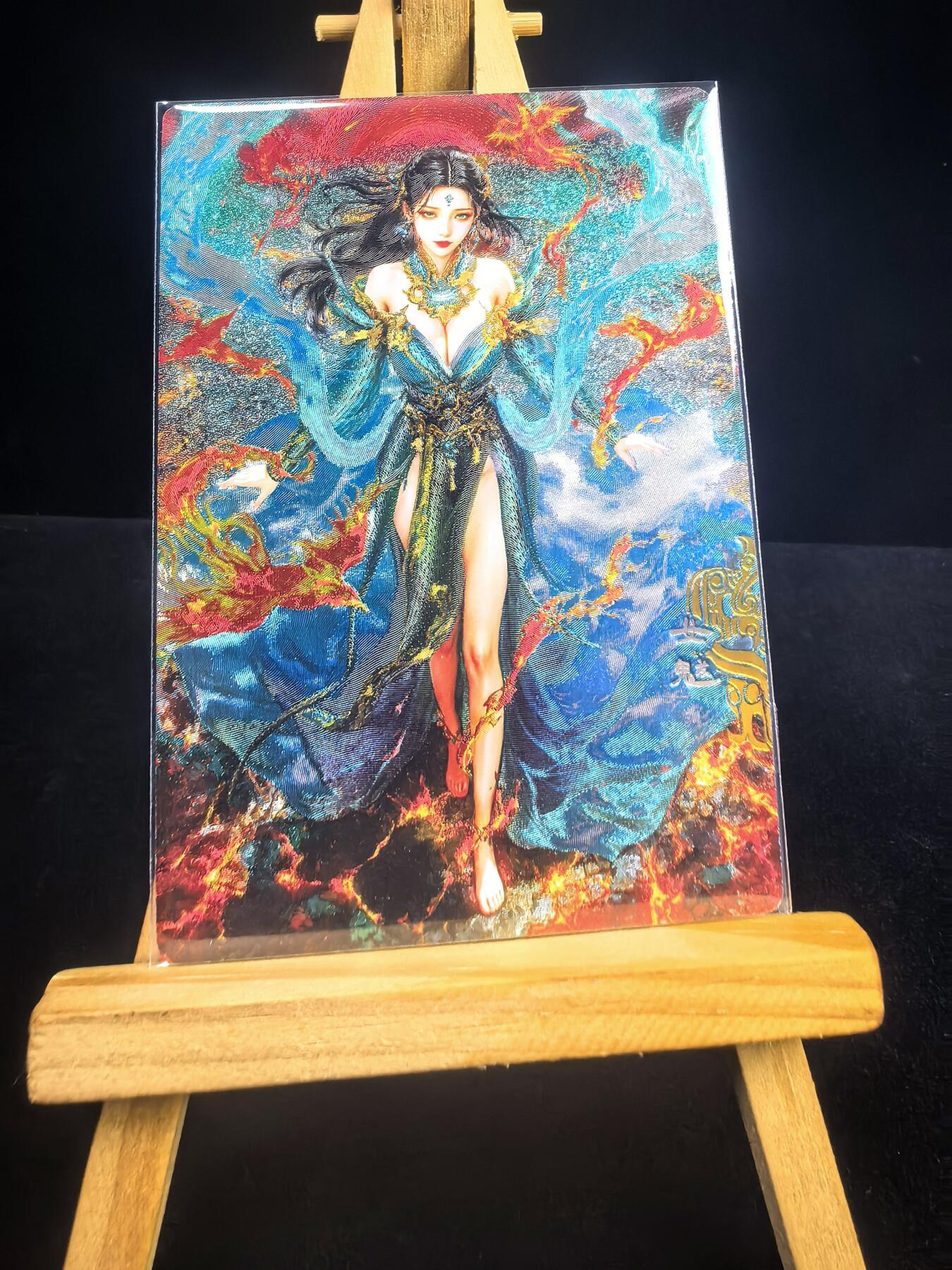 无佣金 不寄存 不收拍 链接少 我只是一个小小的卡牌收藏玩家   需要多宫大佬请私聊 部分卡牌设有底价（不想玩的那么累，即使有底价也会比市场价便宜的多，懂的自然懂） 拒绝小号抬价 大家放心拍 所有拍品部分套有卡膜 部分卡牌多宫 自制卡牌 不包厂瑕 放大镜 品控 勿拍 流拍商品会循环 感谢大家支持 留个关注 不定时上新 谢谢 奇点卡牌 Rich宗 玄灵谱 粗闪女魃