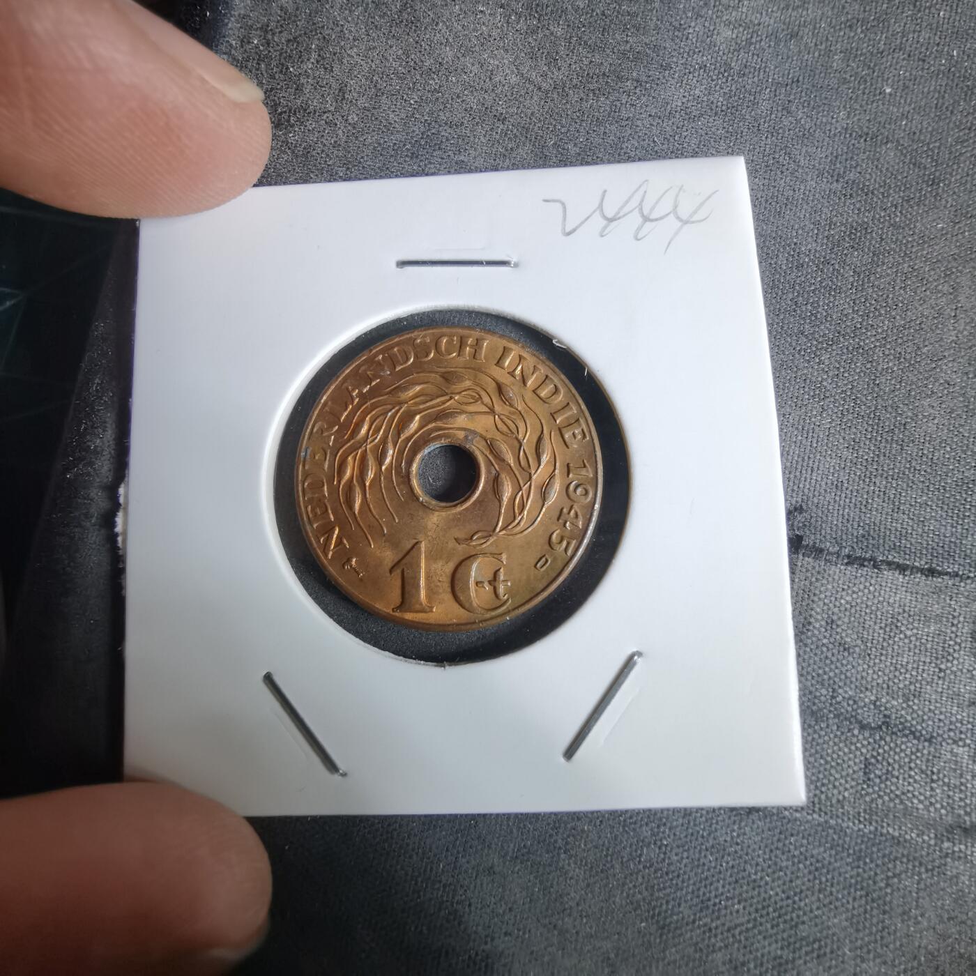 沼泽如烟--第924场 荷属东印度1945年一分