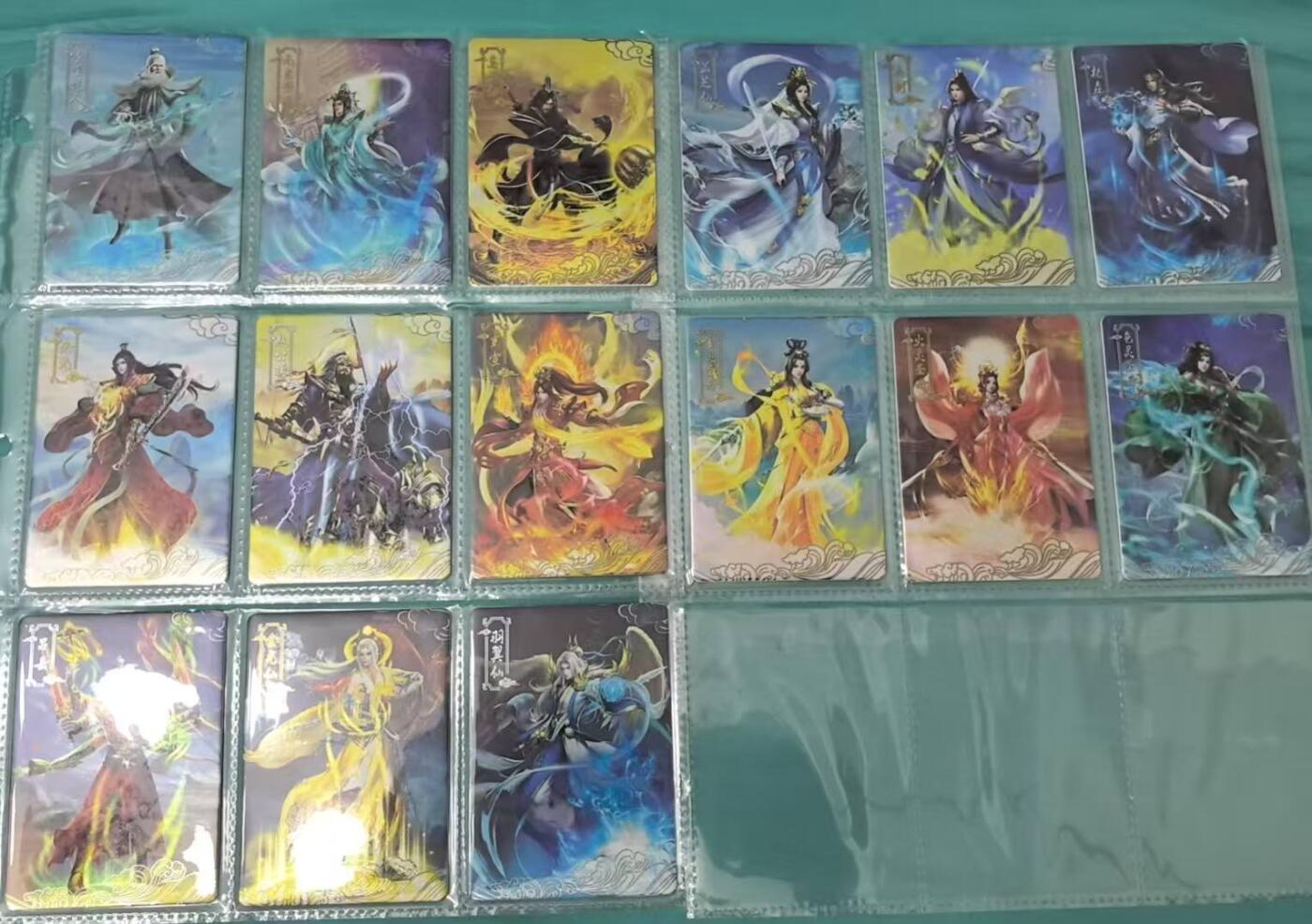 龙虎卡牌六七场 （无佣金，周六结拍，欢迎送拍） 15张全 趣卡社封神榜 天命玄鸟 截教卡一套