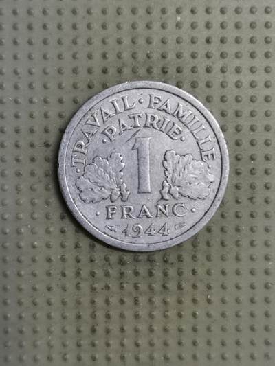 2025年第133场各国散币拍卖（总第133场） - 维希法国1944年1法郎