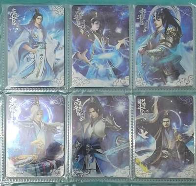 龙虎卡牌六七场 （无佣金，周六结拍，欢迎送拍） - 6张全 趣卡社封神榜 天命玄鸟 星河卡一套
