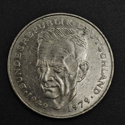 【淘币小摊】实时拍第八百二十一拍   散币场   满百包邮可预留二周 每周一统一发货   - 德国1987年2马克纪念币