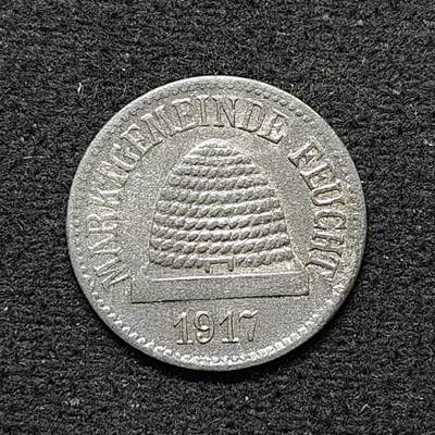 【全场包邮】纯粹捡漏拍484场（免费代拍第21场） - 德国紧急状态福伊希特1917年10芬妮锌币