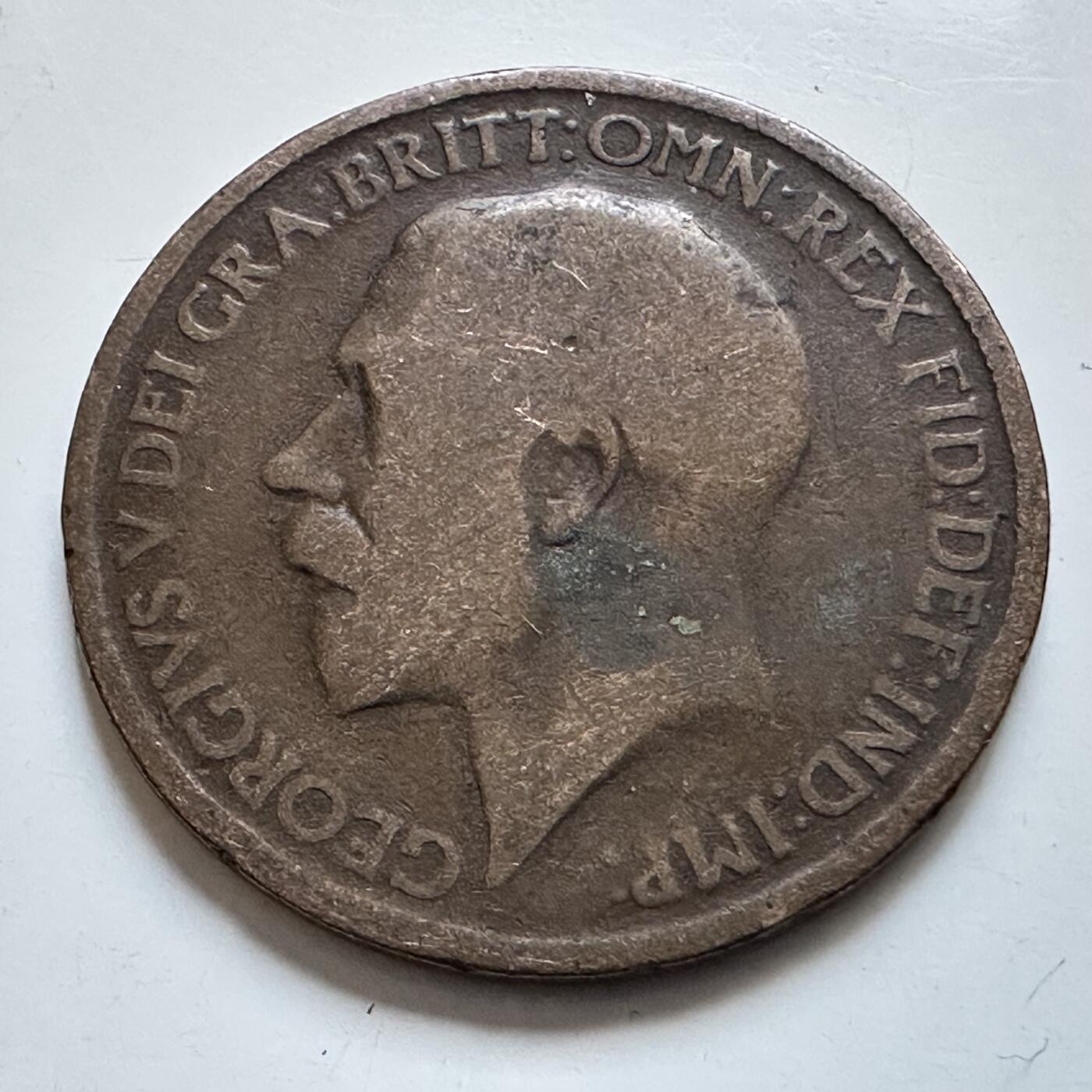 🌹外币初藏🌹🐯2025年第138场  每周二四六晚8️⃣点 接代拍 英国1916年半便士