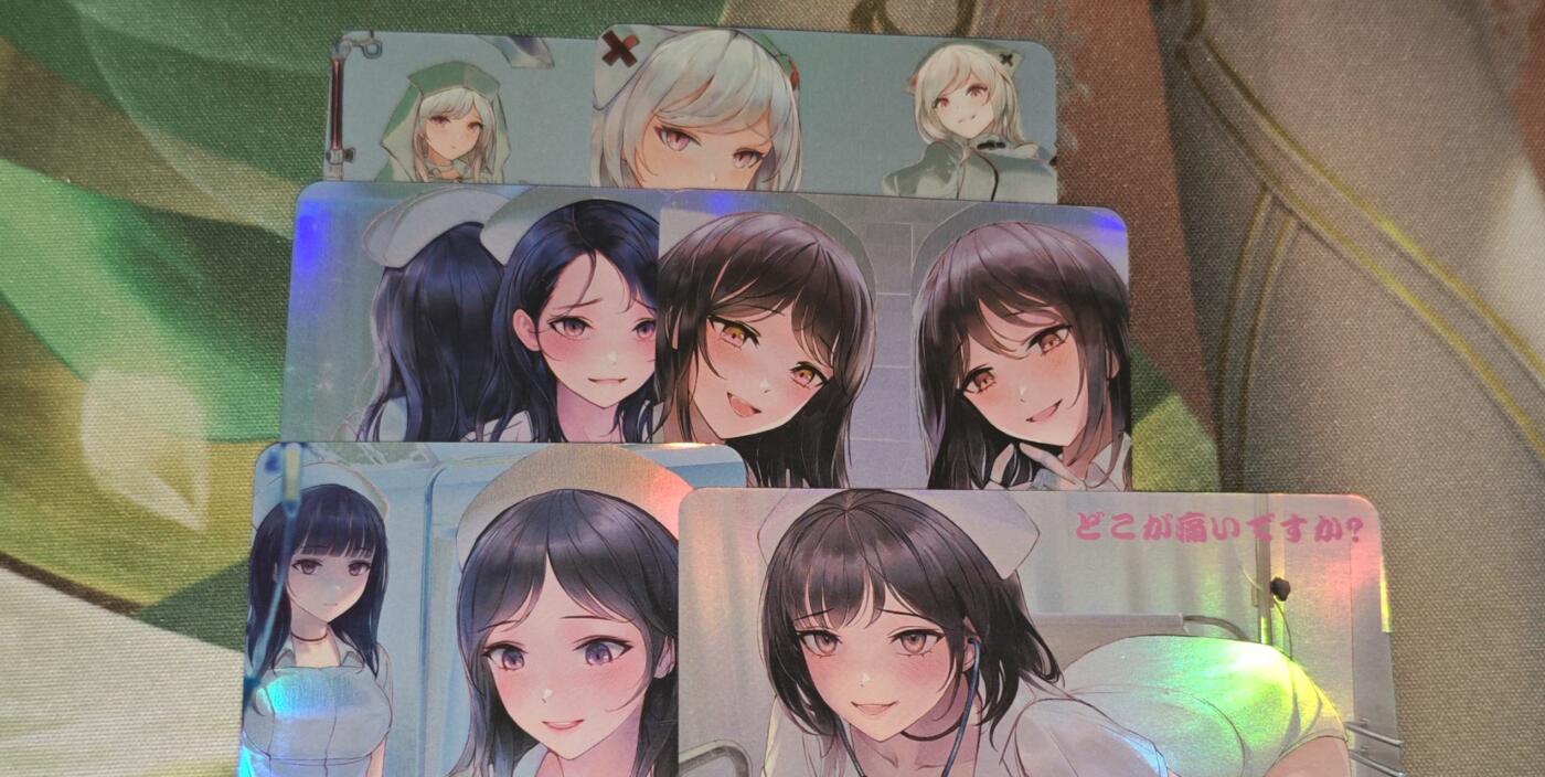 老板带我见世面，我给老板好拍场.零佣收拍第不知道多少期 动漫妹卡炫彩六张