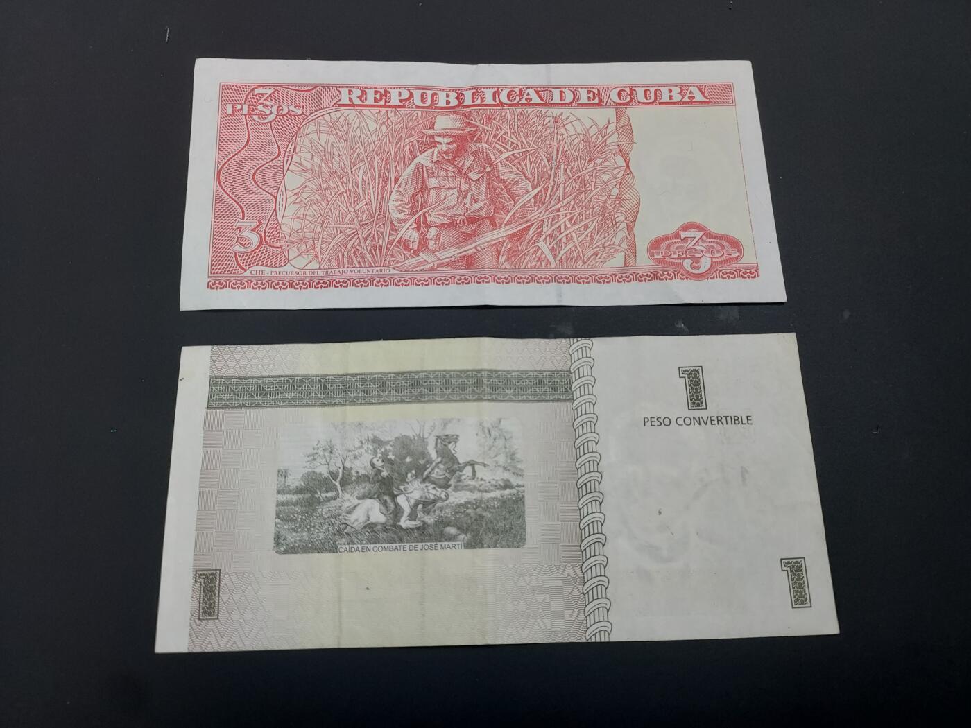 博彦收藏  12月15日 8点 钱币专场 全场包邮 古巴 纸币2枚 8-85品