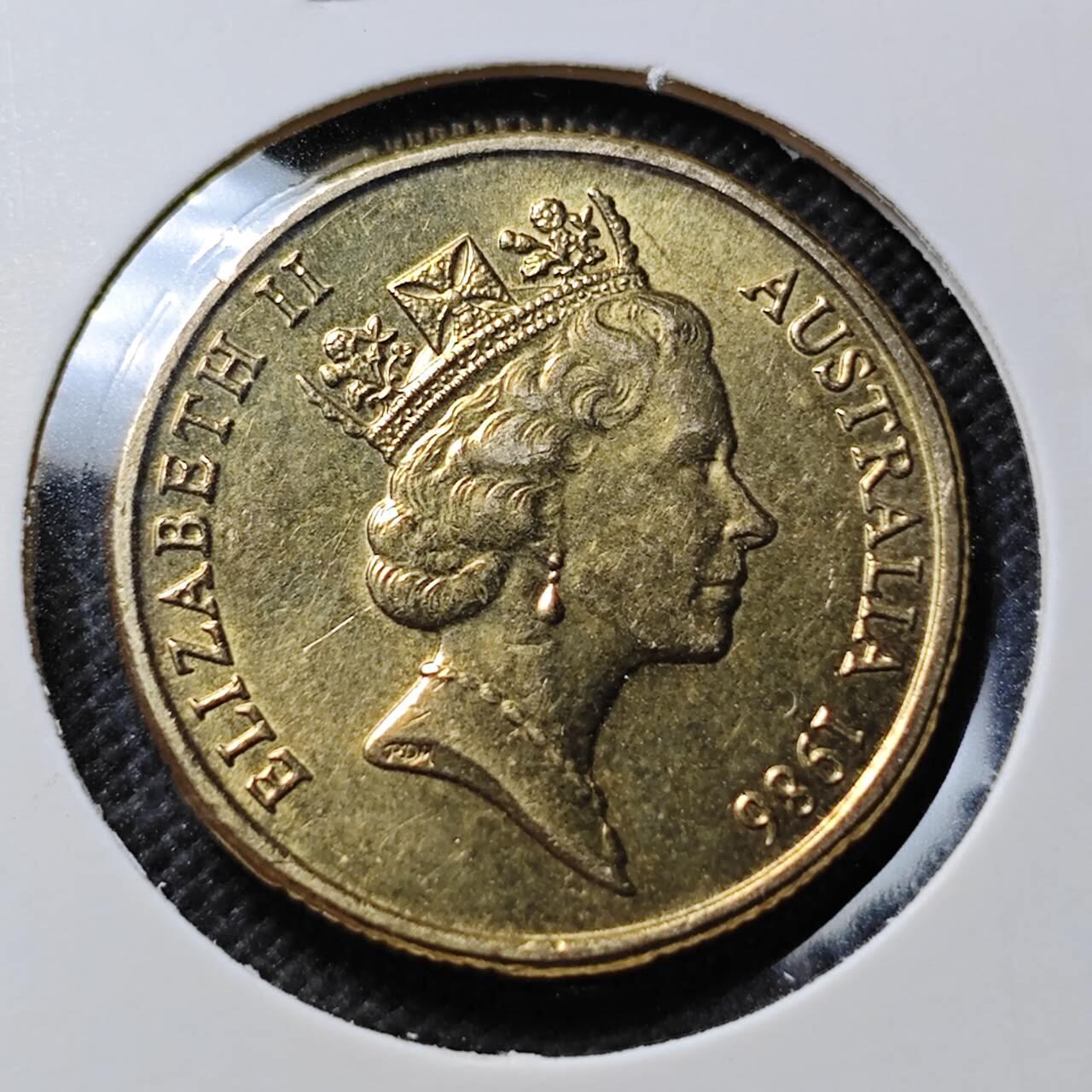 KK钱币收藏小铺 第375期  2月预留时间 周末发货  澳大利亚1元纪念币 好品