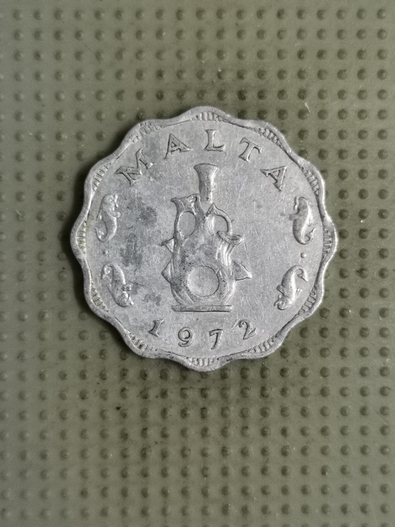 2025年第133场各国散币拍卖（总第133场） 马耳他1972年5米尔