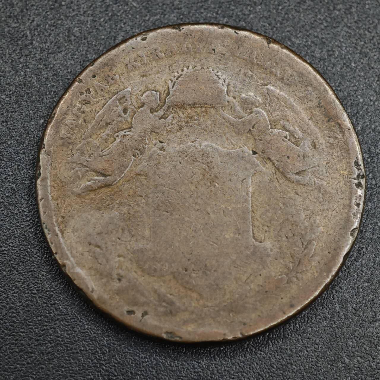 【淘币小摊】实时拍第八百二十一拍   散币场   满百包邮可预留二周 每周一统一发货   匈牙利1868年4克鲁泽铜币