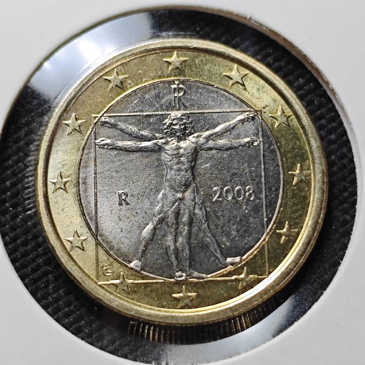 KK钱币收藏小铺 第375期  2月预留时间 周末发货  意大利1欧好品