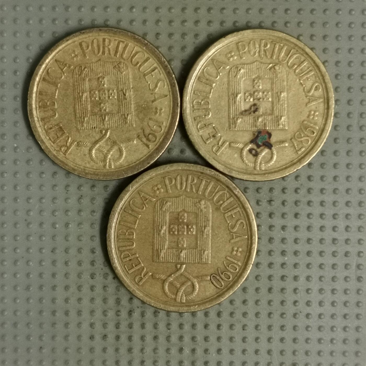 2025年第133场各国散币拍卖（总第133场） 葡萄牙10埃斯库多3枚