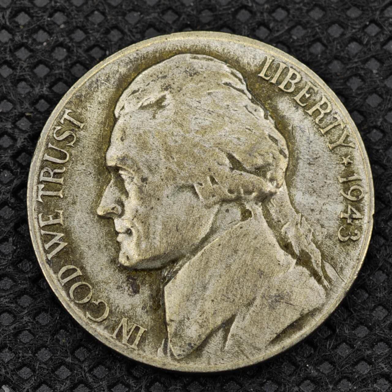 【淘币小摊】限时拍第八百二十四拍  小银币场  满百包邮可预留两周  周一统一发货   美国1943年5分银币