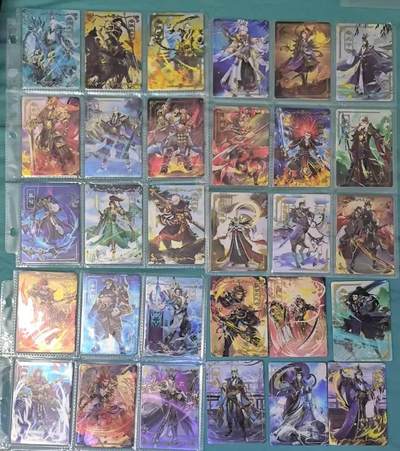 龙虎卡牌六七场 （无佣金，周六结拍，欢迎送拍） - 30张全 趣卡社封神榜 天命玄鸟 凡卡一套