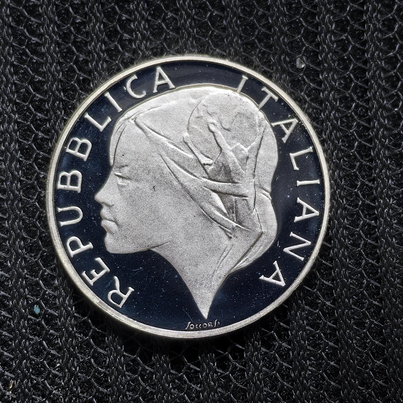 道一币馆币章第一百五十八场 原盒证 意大利1990年意大利世界杯500里拉精制银币 24500