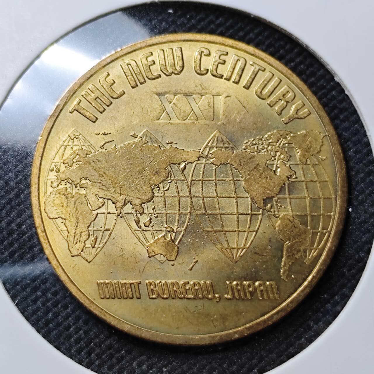 KK钱币收藏小铺 第375期  2月预留时间 周末发货  日本造币厂铭牌铜章